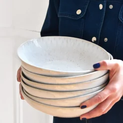 Assiettes Creuses|Céladon Paris Assiette creuse | Blanc audacieux