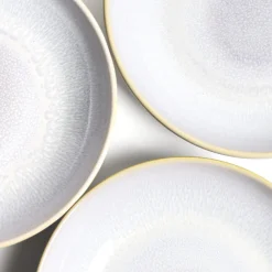 Assiettes Creuses|Céladon Paris Assiette creuse | Blanc nacré