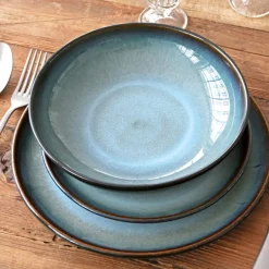 Assiettes Creuses|Céladon Paris Assiette creuse | Bleu brume