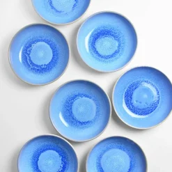 Assiettes Creuses|Céladon Paris Assiette creuse | Bleu minéral