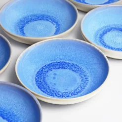 Assiettes Creuses|Céladon Paris Assiette creuse | Bleu minéral