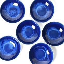 Assiettes Creuses|Céladon Paris Assiette creuse | Bleu odyssée