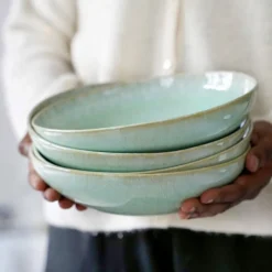 Assiettes Creuses|Céladon Paris Assiette creuse | Vert audacieux