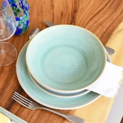 Assiettes Creuses|Céladon Paris Assiette creuse | Vert minéral