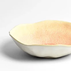 Assiettes Creuses|Céladon Paris Assiette creuse Onda | Corail doré