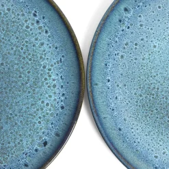 Plats Et Saladiers|Assiettes Plates|Céladon Paris Assiette de présentation | Bleu marin