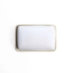 Beurriers & Coquetiers|Céladon Paris Beurrier | Blanc nacré