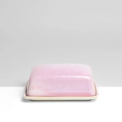 Beurriers & Coquetiers|Céladon Paris Beurrier | Rose minéral