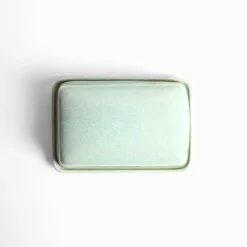 Beurriers & Coquetiers|Céladon Paris Beurrier | Vert minéral