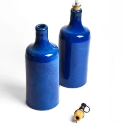Bouteilles D'Huile|Céladon Paris Bouteille d'huile | Bleu majestueux