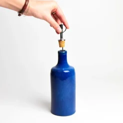 Bouteilles D'Huile|Céladon Paris Bouteille d'huile | Bleu majestueux