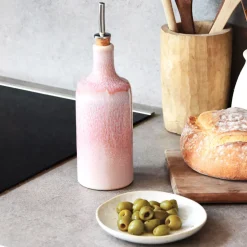 Bouteilles D'Huile|Céladon Paris Bouteille d'huile | Rose minéral