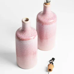 Bouteilles D'Huile|Céladon Paris Bouteille d'huile | Rose minéral