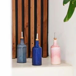 Bouteilles D'Huile|Céladon Paris Bouteille d'huile | Rose minéral