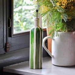 Bouteilles D'Huile|Céladon Paris Bouteille d'huile | Vert Linhas
