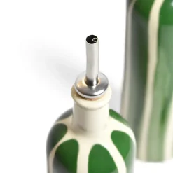 Bouteilles D'Huile|Céladon Paris Bouteille d'huile | Vert Linhas