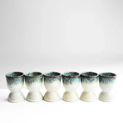 Beurriers & Coquetiers|Céladon Paris Coquetier | Bleu mer