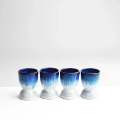 Beurriers & Coquetiers|Céladon Paris Coquetier | Bleu roi