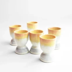 Beurriers & Coquetiers|Céladon Paris Coquetier | Jaune sable