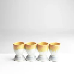 Beurriers & Coquetiers|Céladon Paris Coquetier | Jaune sable