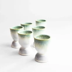 Beurriers & Coquetiers|Céladon Paris Coquetier | Vert lumineux