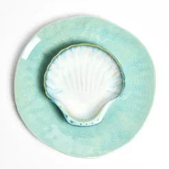 Lifestyle|Céladon Paris Coquillage Nazaré | Vert de mer