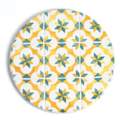 Dessous De Plat|Céladon Paris Dessous de plat | Jaune & Vert Azulejos