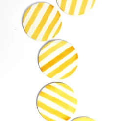 Dessous De Plat|Céladon Paris Dessous de plat | Jaune Linhas