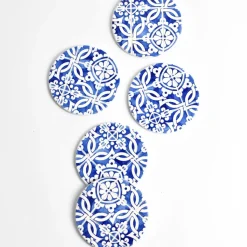 Dessous De Verre|Céladon Paris Dessous de verre | Bleu Azulejos