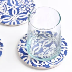 Dessous De Verre|Céladon Paris Dessous de verre | Bleu Azulejos