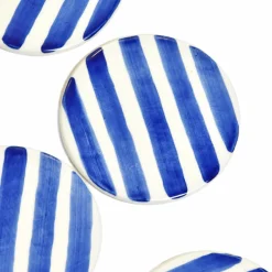 Dessous De Verre|Céladon Paris Dessous de verre | Bleu Linhas