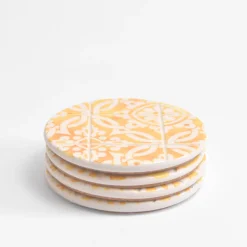 Dessous De Verre|Céladon Paris Dessous de verre | Jaune Azulejos