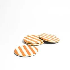 Dessous De Verre|Céladon Paris Dessous de verre | Terracotta Linhas