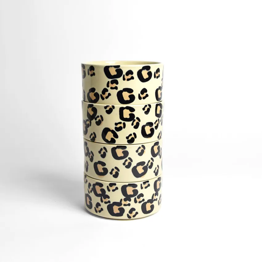 Bols|Céladon Paris Grand bol | Léopard