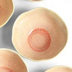 Bols|Céladon Paris Grand bol Onda | Corail doré