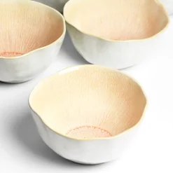 Bols|Céladon Paris Grand bol Onda | Corail doré