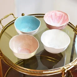 Bols|Céladon Paris Grand bol Onda | Rose anémone