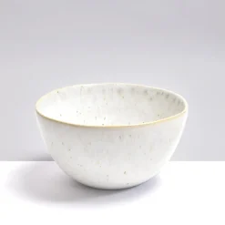 Bols|Céladon Paris Grand bol rond | Blanc audacieux