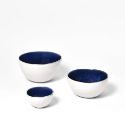 Bols|Céladon Paris Grand bol rond | Bleu odyssée