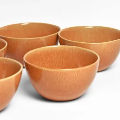 Bols|Céladon Paris Grand bol rond | Terracotta sienna