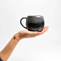 Bar À Mugs|Céladon Paris Grand Mug | Noir écume
