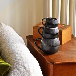 Bar À Mugs|Céladon Paris Grand Mug | Noir écume