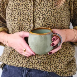 Bar À Mugs|Céladon Paris Grand Mug | Vert rivage