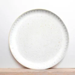 Assiettes Plates|Céladon Paris Grande assiette | Blanc audacieux