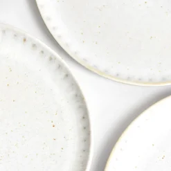 Assiettes Plates|Céladon Paris Grande assiette | Blanc audacieux