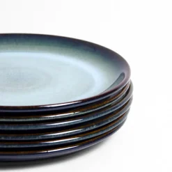 Assiettes Plates|Céladon Paris Grande assiette | Bleu brume