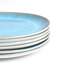 Assiettes Plates|Céladon Paris Grande assiette | Bleu água