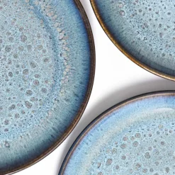 Assiettes Plates|Céladon Paris Grande assiette | Bleu marin