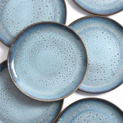 Assiettes Plates|Céladon Paris Grande assiette | Bleu marin