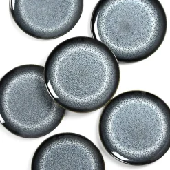 Assiettes Plates|Céladon Paris Grande assiette | Noir écume